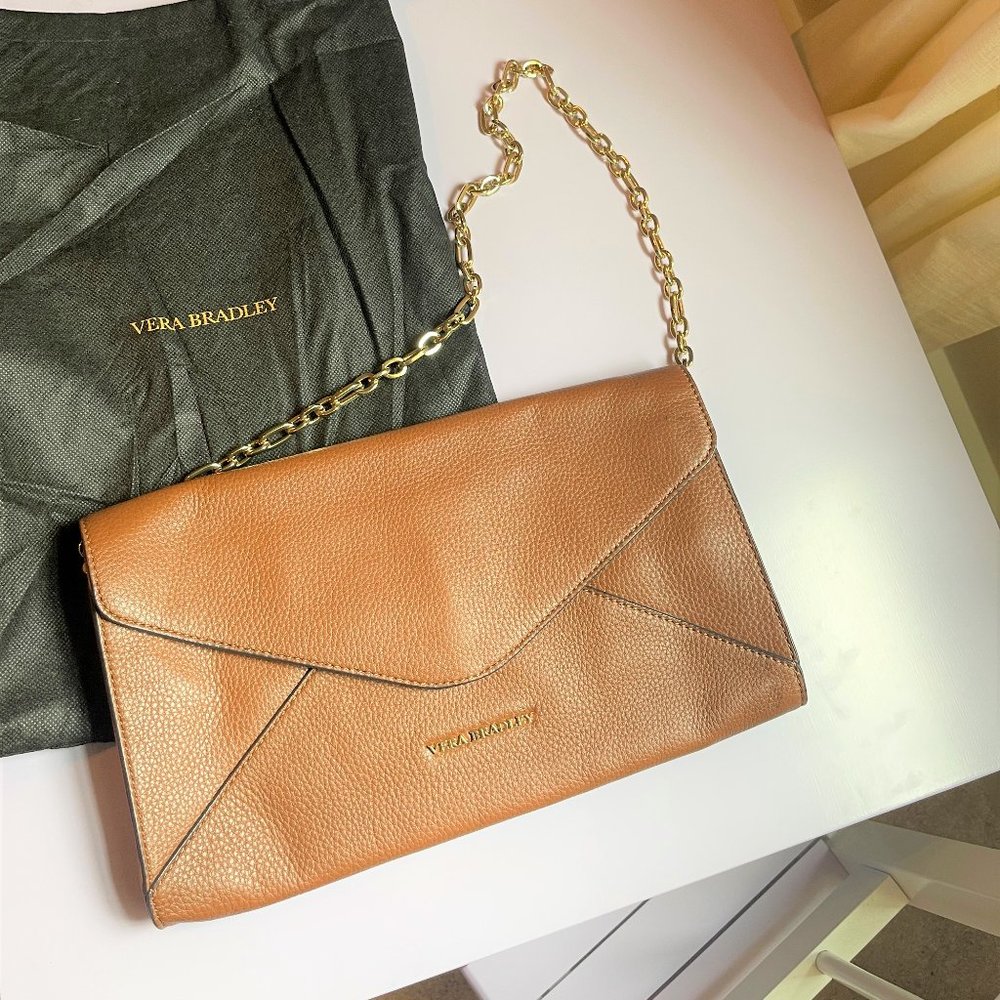 Vera Bradley Harper Leather Convertible Clutch